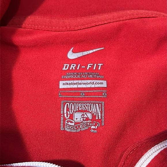Nike Dri-Fit St Louis Cardinals Cooperstown Collection quarter-zip pullover L - Picture 4 of 5